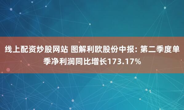 线上配资炒股网站 图解利欧股份中报: 第二季度单季净利润同比增长173.17%